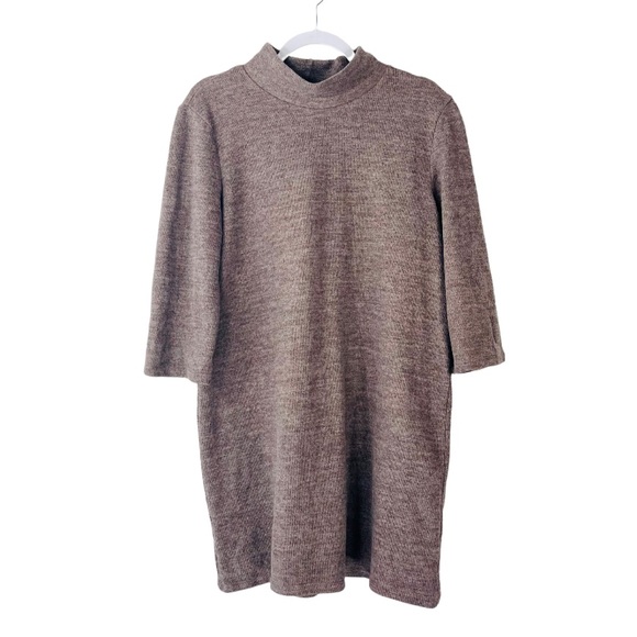 Zara High Neck Soft Feel Dress - Picture 2 of 10